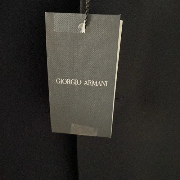 new with tags Giorgio Armani 48 regular men’s jacket 38 EU signature dark blue